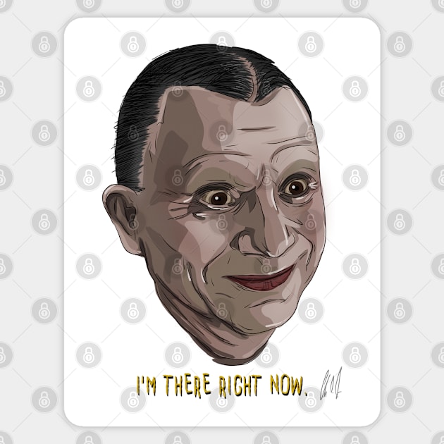 Lost Highway: Mystery Man Sticker by 51Deesigns